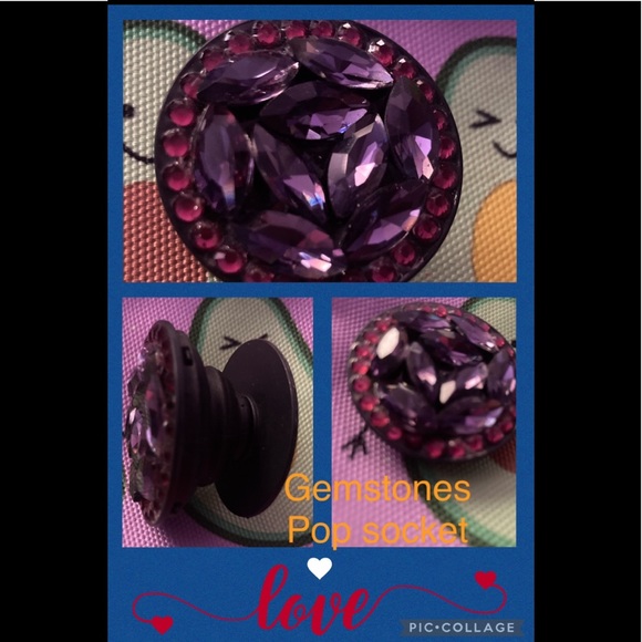 Purple gems pop socket - Picture 1 of 1